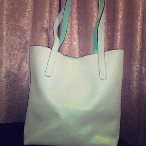 Teal Tote Bag